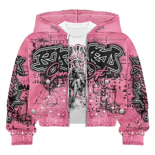 PUNK ZIP-UP HOODIE